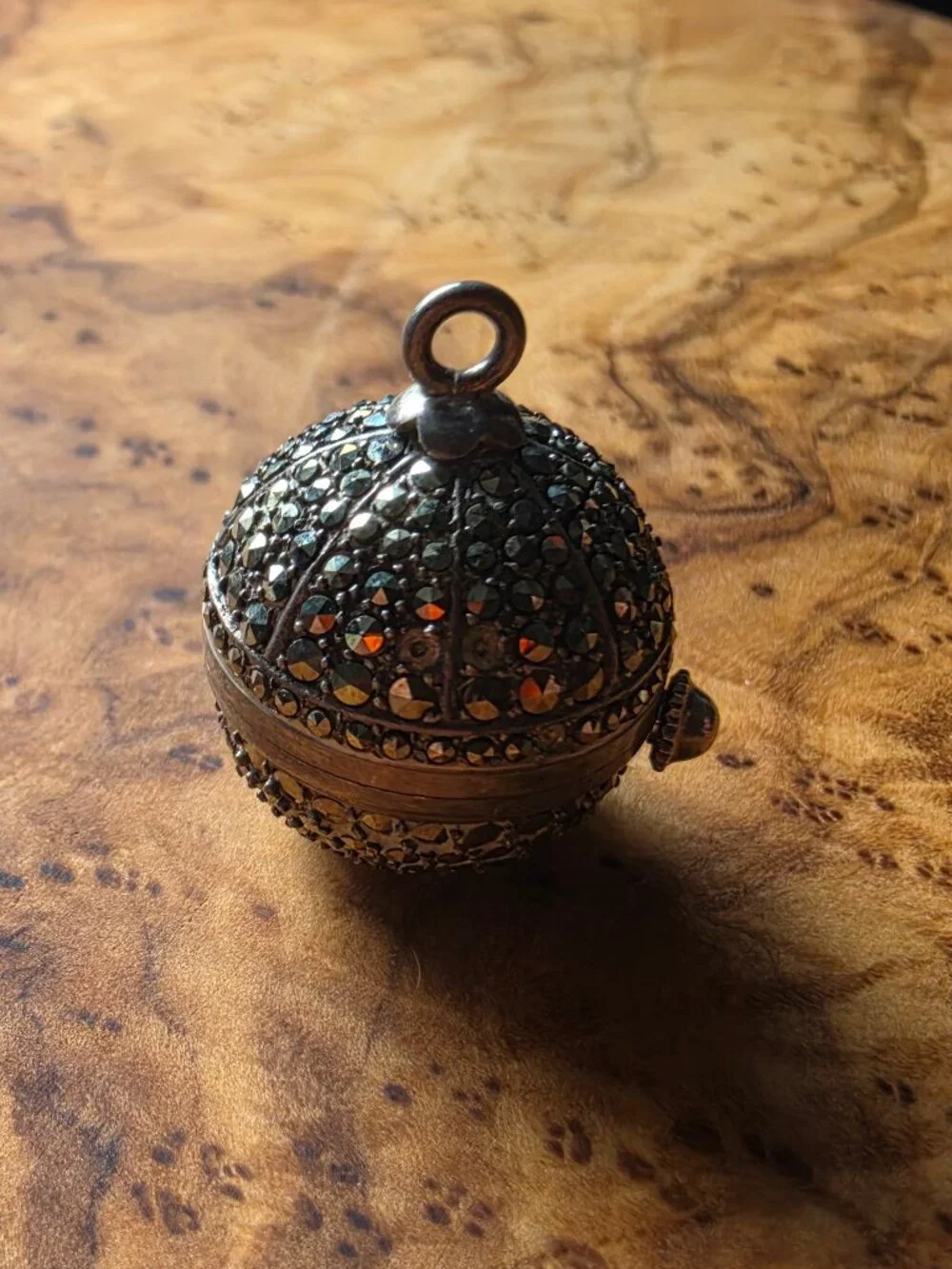Art Deco Marcasite Pendant Watch